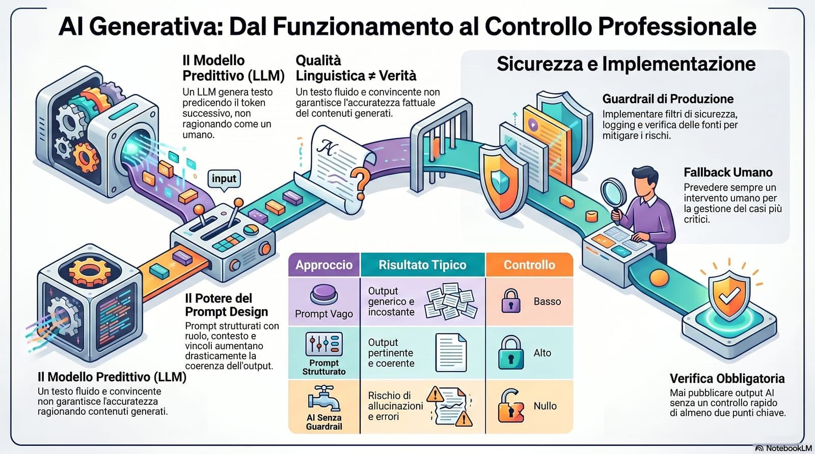 Anteprima infografica AI Generativa: Quando l'AI Crea
