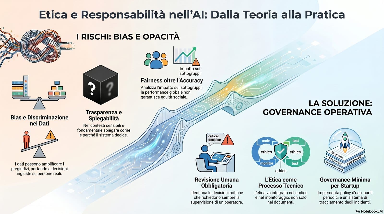 Anteprima infografica Etica e Responsabilità nell'AI