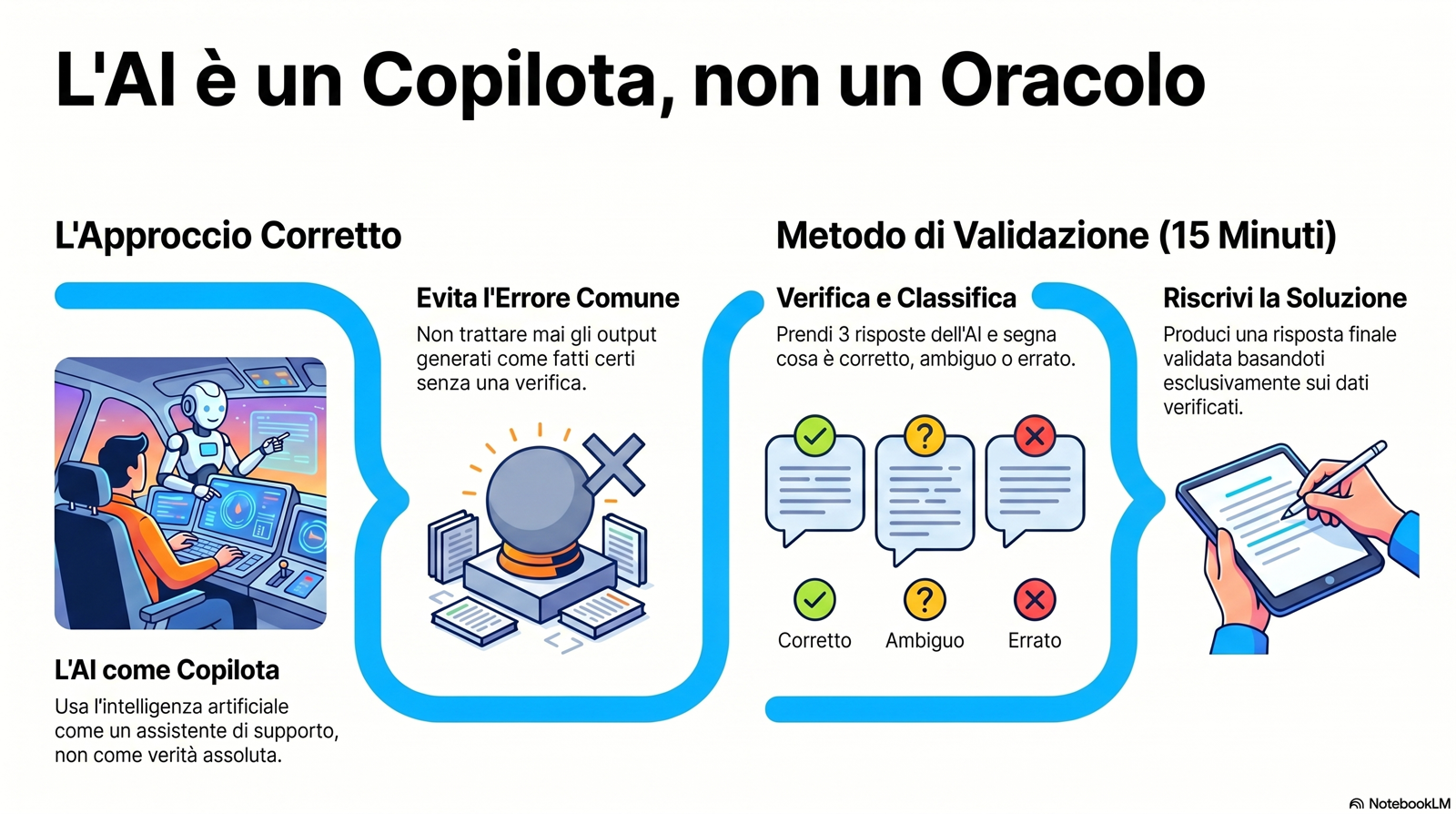 AI copilota: metodo di validazione